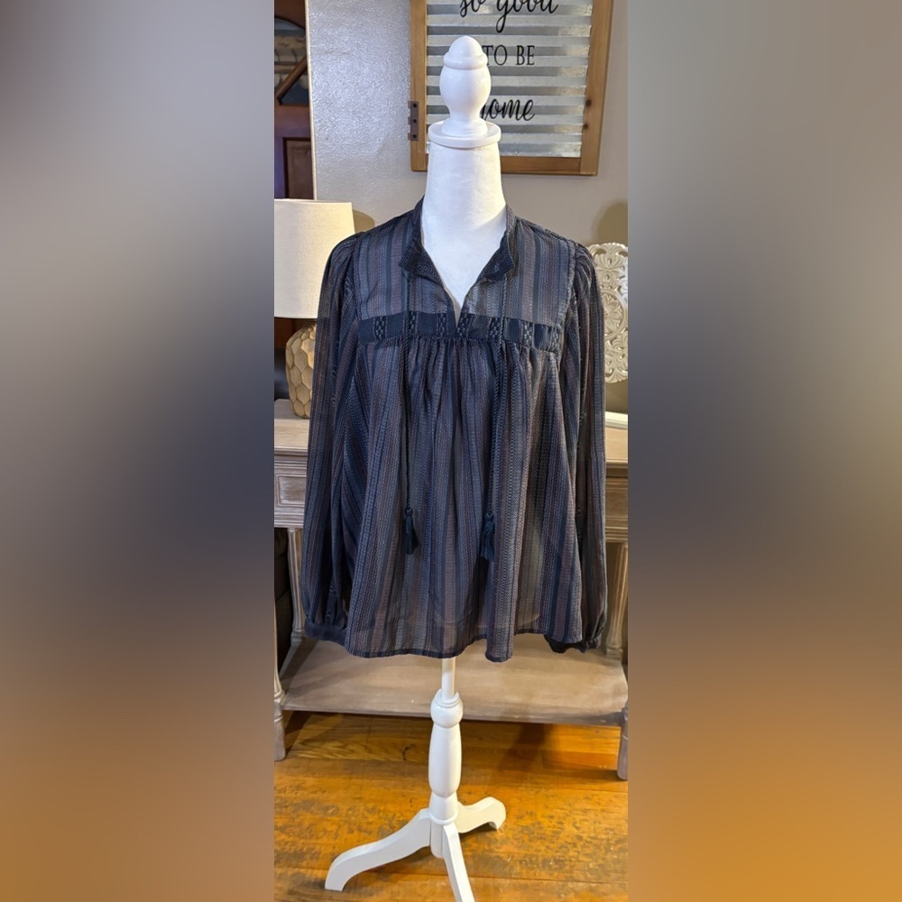 Lucky Brand Blouse - Picture 1 of 8